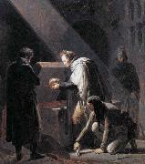 Jean Honore Fragonard Vivant Denon Replacing El Cid-s Remains in their Tombs Sweden oil painting artist